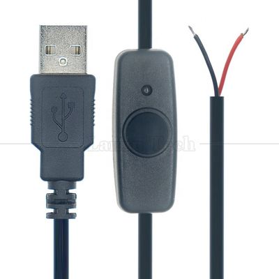 방수 실리콘 고무 커버 켜고 끄고 누르면 버튼 스위치 5V USB로 열 수 있습니다