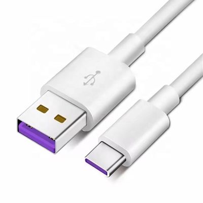 Huawei 안드로이드 폰용 고품질 1M 2M 5A 고속 충전 USB에서 C 타입 데이터 충전 케이블