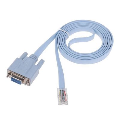 1.8M RS232 DB9 PIN 여성에서 RJ45 네트워크 콘솔 케이블 시스코 라우터 스위치
