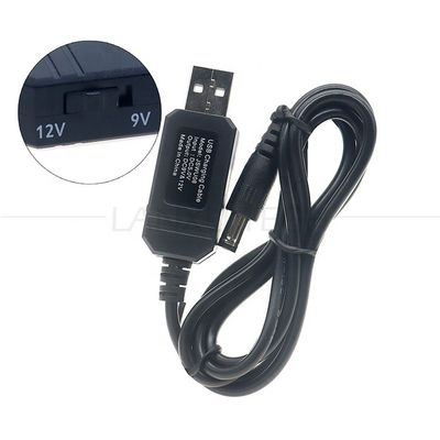 라우터용 고품질 USB 5v ~ 9v 12v 스텝 업 DC 전력 케이블 부스터 케이블