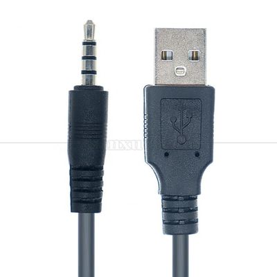 고품질 1M 2M 충전 TRRS 4 폴 USB 3.5mm 잭 케이블을 스피커 헤드폰