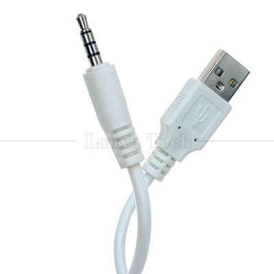 동기화 데이터 충전 USB A 남성에서 Aux 4 폴 3.5mm 오디오 DC 잭 어댑터 충전 케이블 스피커 헤드폰