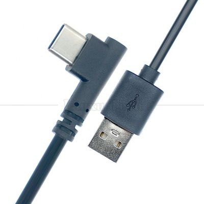 1M 2M 3M 동기화 데이터 충전 90도 각 USB C 충전 케이블 전화 태블릿