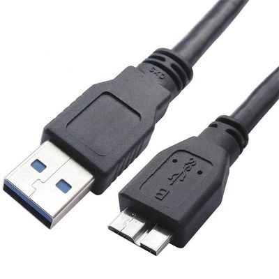 하이 스피드 5GBPS 데이터 충전 마이크로 USB 3.0 케이블 A에서 마이크로 B 삼성 Sdd Hdd 하드 디스크