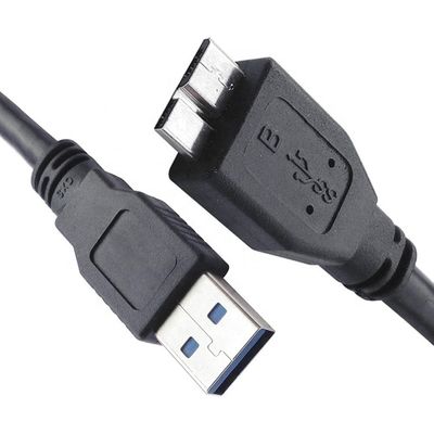 고속 5Gbps 데이터 충전 외부 하드 드라이브 SDD HDD를 위한 마이크로 USB 3.0 케이블