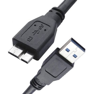 고속 5Gbps 데이터 충전 USB 3.0 마이크로 B 케이블 외부 하드 SDD Hdd
